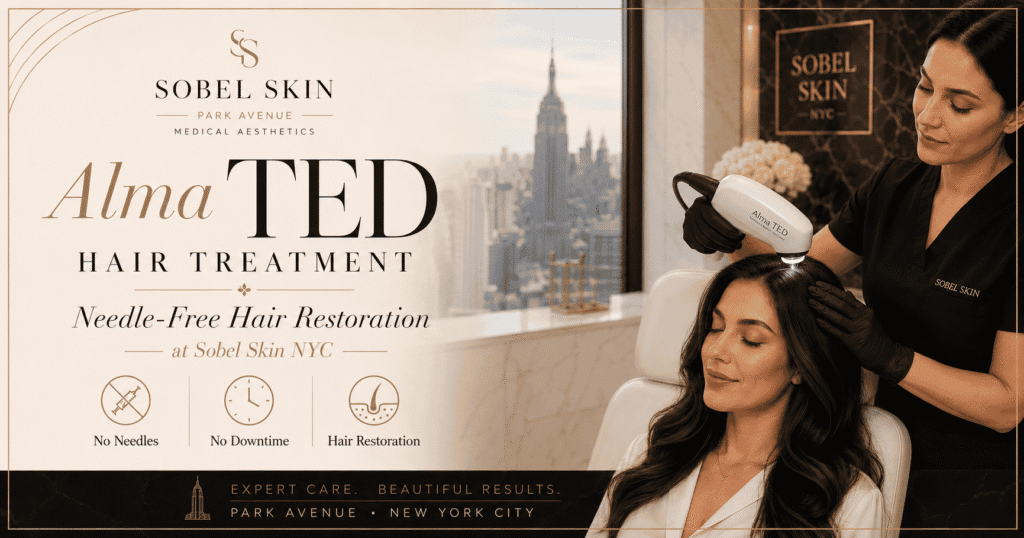 Alma TED Hair Treatment At Sobel Skin NYC — Needle Free Hair Restoration