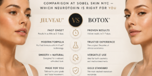 Jeuveau vs Botox comparison at Sobel Skin NYC — which neurotoxin is right for you