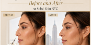 Liquid rhinoplasty results before and after at Sobel Skin NYC