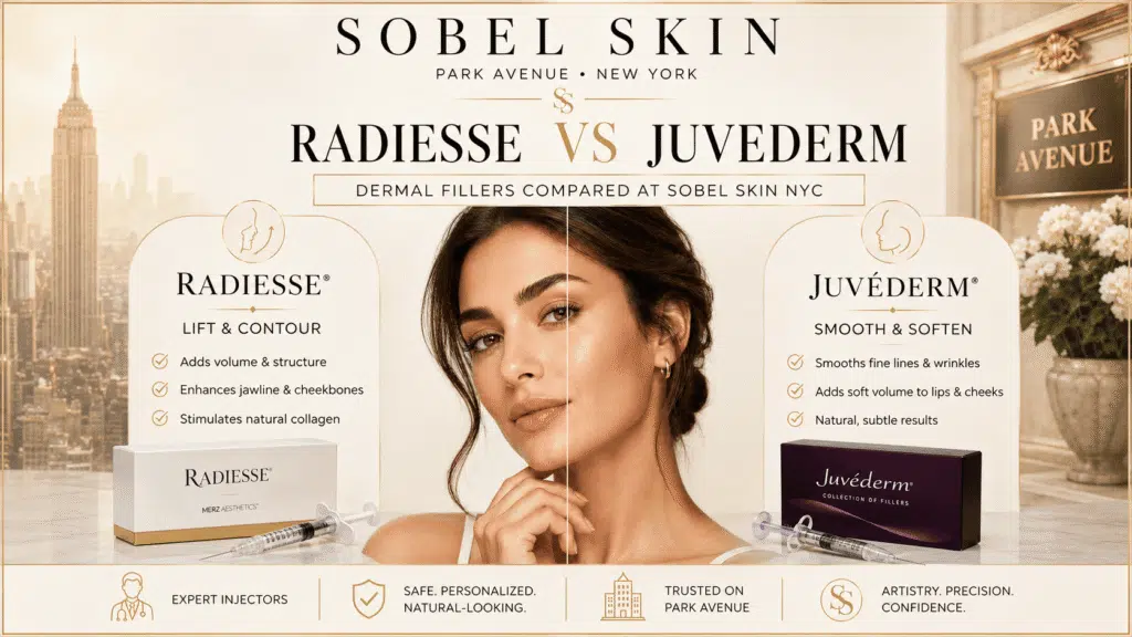 Radiesse Vs Juvederm Dermal Fillers Compared At Sobel Skin NYC