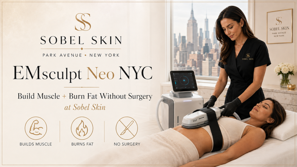 EMsculpt Neo NYC Treatment At Sobel Skin &mdash; Build Muscle And Burn Fat Without Surgery 