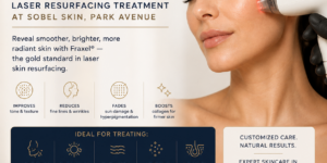 okay lets now make one for: Fraxel NYC laser resurfacing treatment at Sobel Skin, Park Avenue