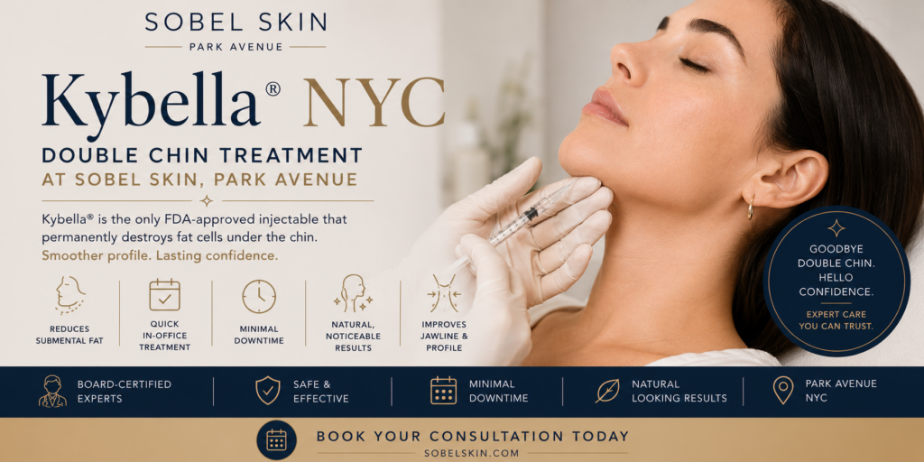 Kybella NYC Double Chin Treatment At Sobel Skin Park Avenue