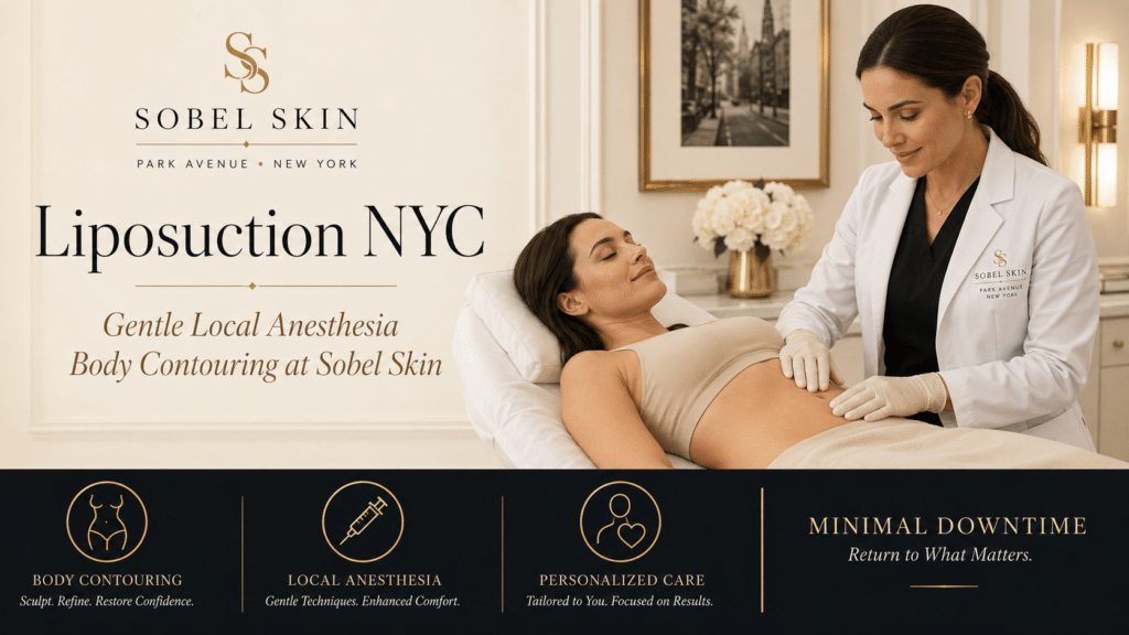 Liposuction NYC — Gentle Local Anesthesia Body Contouring At Sobel Skin