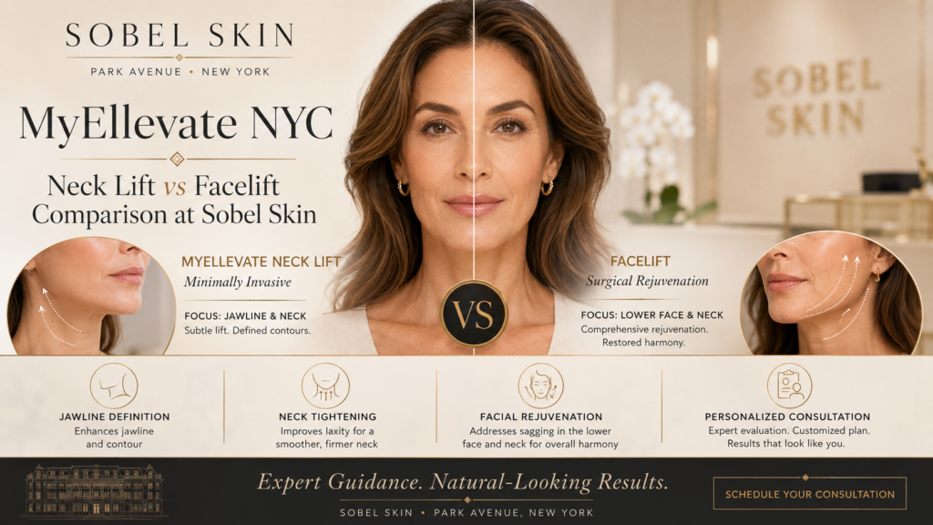 MyEllevate NYC Neck Lift Vs Facelift Comparison At Sobel Skin