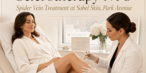 Sclerotherapy NYC — spider vein treatment at Sobel Skin, Park Avenue