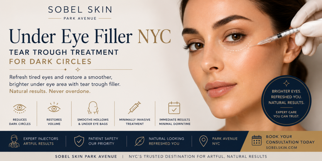 Under Eye Filler NYC &mdash; Tear Trough Treatment For Dark Circles At Sobel Skin